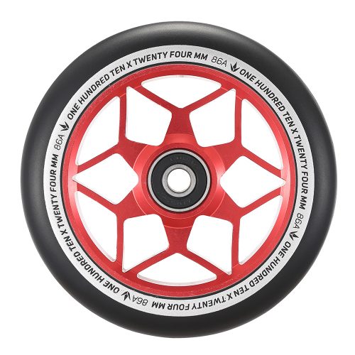 Blunt Diamond 110 mm Wheel - Red