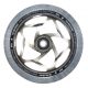 Blunt Tri Bearing 120 mm Wheel - Chrome Clear