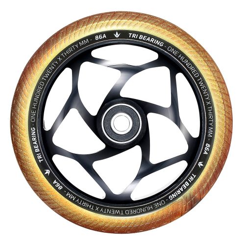 Blunt Tri Bearing 120 mm Wheel - Black Gold