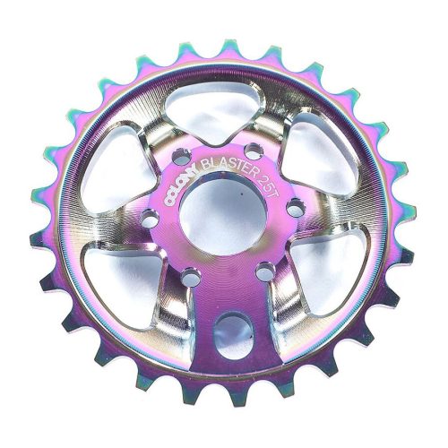 Colony Blaster 25T Sprocket - Rainbow Anodise