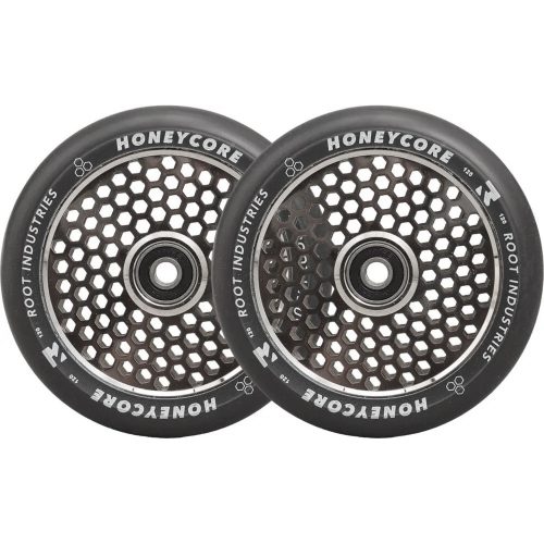 Root Industries Honeycore 120 mm Wheels - Black Mirror