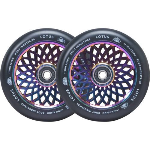 Root Lotus 110mm Kerekek - Rocket Fuel Black