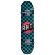 RAD Dude Crew Checkers 7.25" Skateboard - Teal