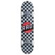 RAD Dude Crew Checkers 7.5" Skateboard - Black White