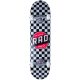 RAD Dude Crew Checkers 7.75" Skateboard - Black White