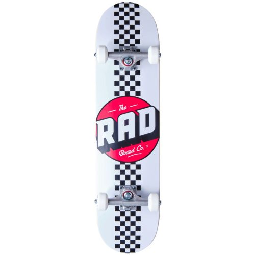 RAD Checker Stripe 7.75" Gördeszka - Fehér