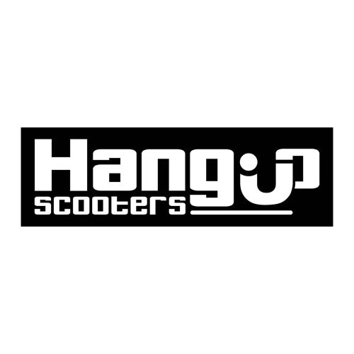 HangUp Logo Sticker - Black