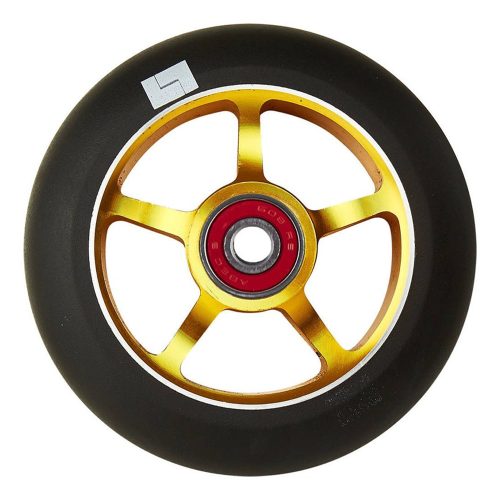 Logic 5 Spoke 100mm Wheels - Gold