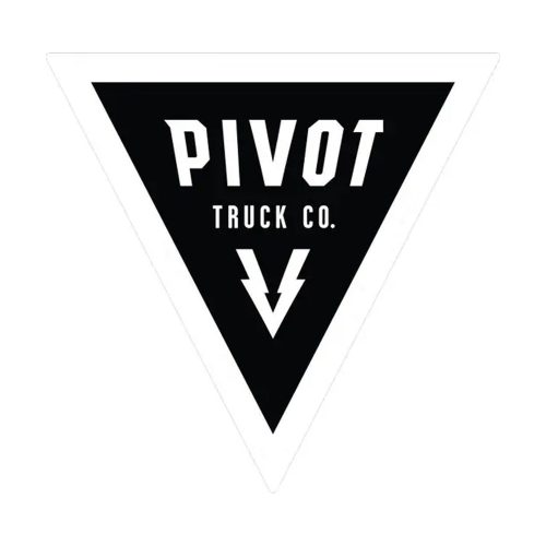 Pivot Logo Sticker - Black