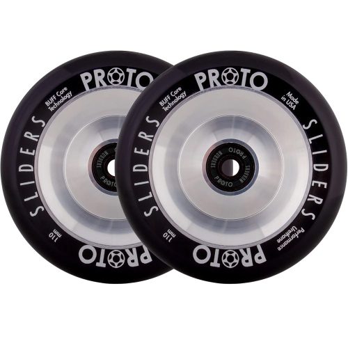 PROTO Full Core Slider 110mm Kerekek - Fekete Ezüst